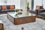 Bộ sofa gỗ óc chó cao cấp Avalon Novera