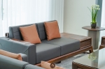 Bộ sofa gỗ óc chó cao cấp Avalon Novera