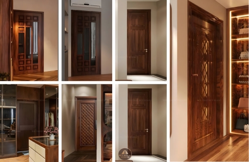 Báo giá cửa gỗ óc chó và 10+ mẫu cửa đẹp, cao cấp năm 2026
