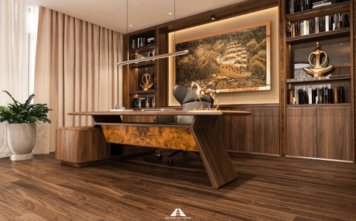 7+ Mẫu Bàn Làm Việc Giám Đốc Đẹp, Cao Cấp Dẫn Đầu Xu Hướng 2025