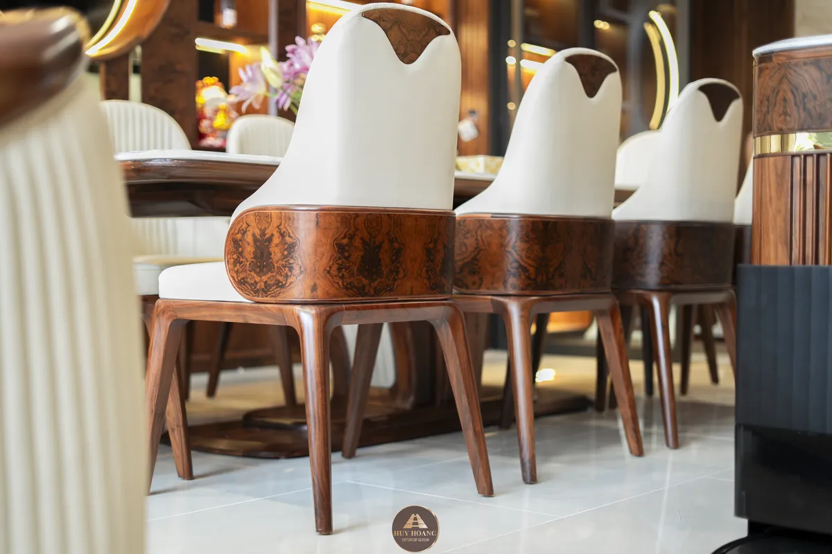 Thiết kế thi công nội thất gỗ óc chó Amber House – Không gian sống chuẩn nghỉ dưỡng