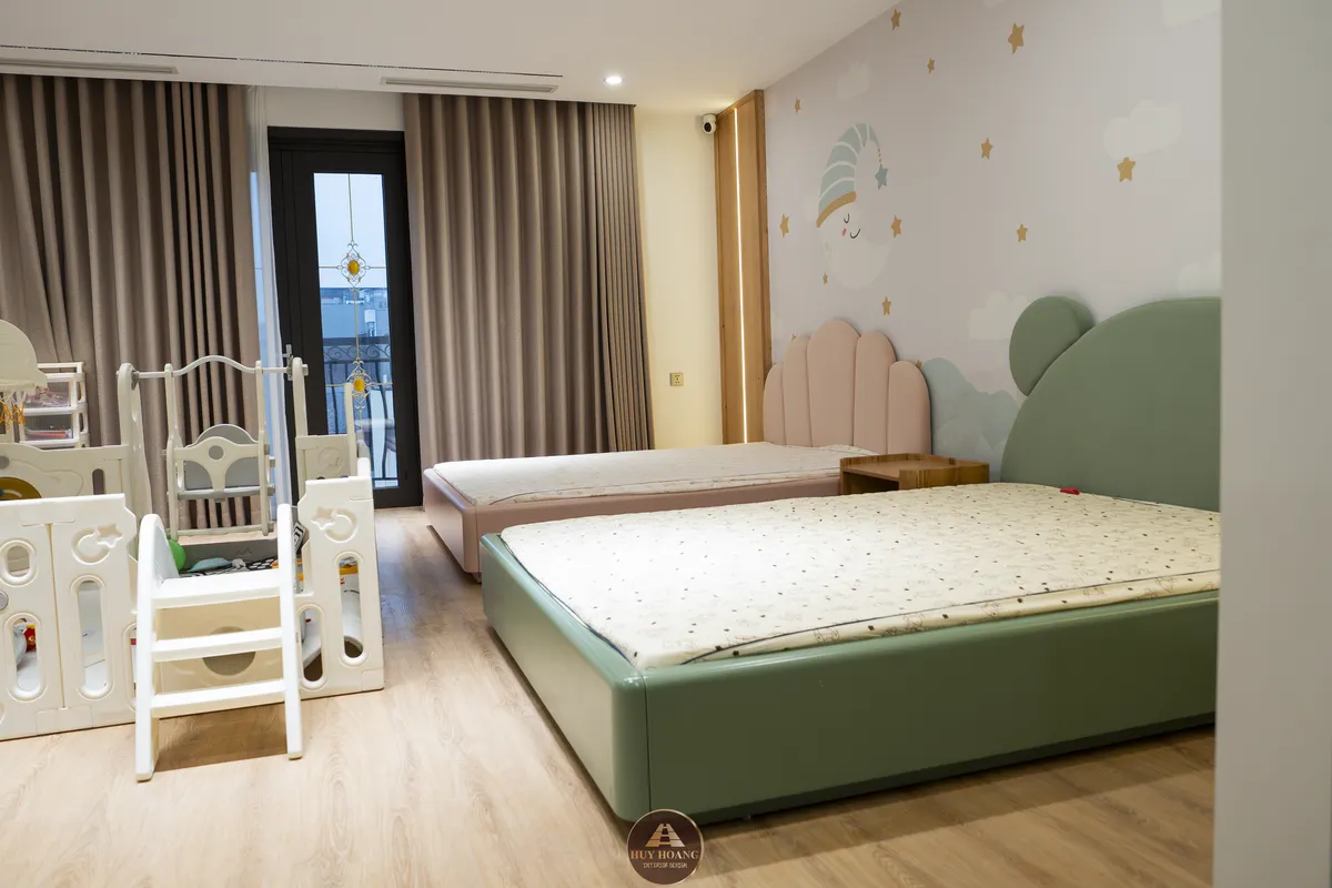 Thiết kế thi công nội thất gỗ óc chó Amber House – Không gian sống chuẩn nghỉ dưỡng