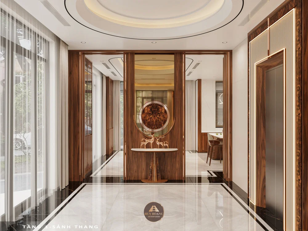 Dự Án Hoàn Thiện: Biệt Thự Gỗ Óc Chó Modern Luxury Tại Vinhomes Vũ Yên