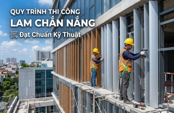 Quy Trình Thi Công Lam Chắn Nắng Đạt Chuẩn Yêu Cầu Kỹ Thuật