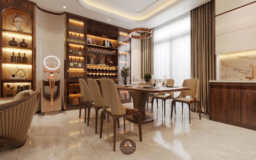 Bộ bàn ăn gỗ óc chó Savilon 30