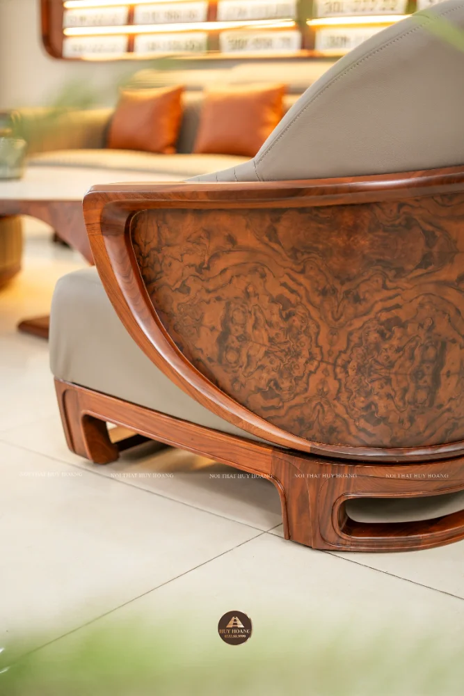 Sofa gỗ óc chó Avalon Noble