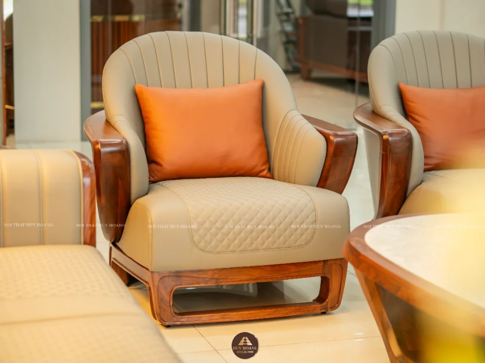 Sofa gỗ óc chó Avalon Noble