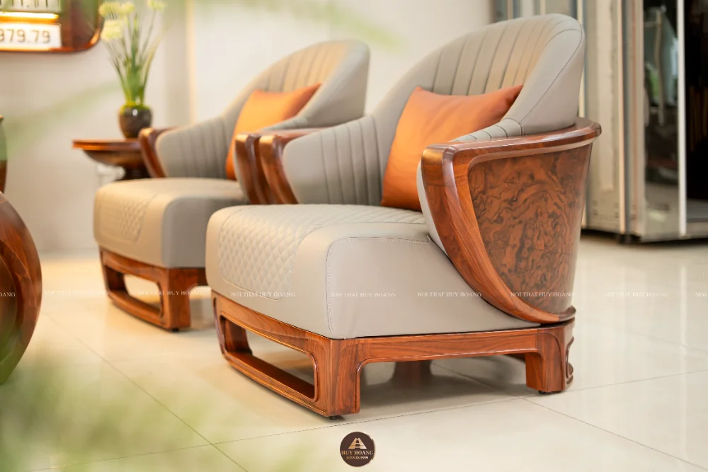 Sofa gỗ óc chó Avalon Noble