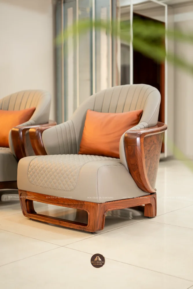 Sofa gỗ óc chó Avalon Noble