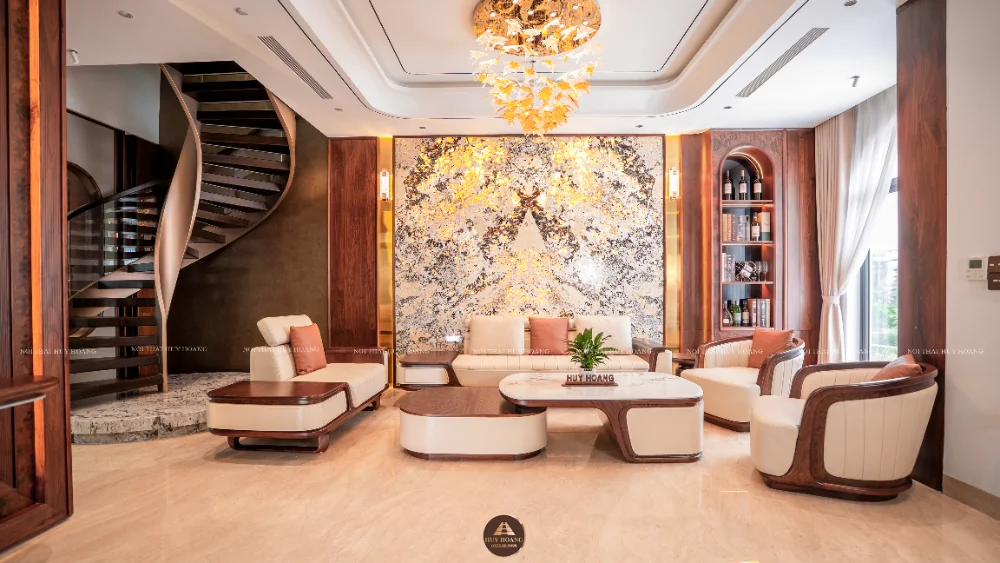Sofa gỗ óc chó Avalon Harmony