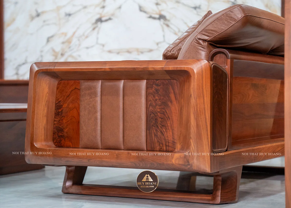 Sofa gỗ óc chó Avalon Lento