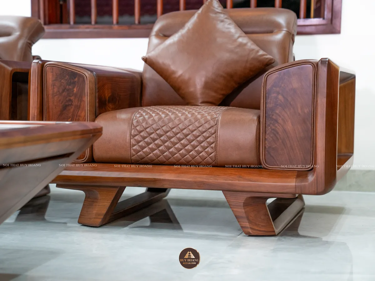 Sofa gỗ óc chó Avalon Lento