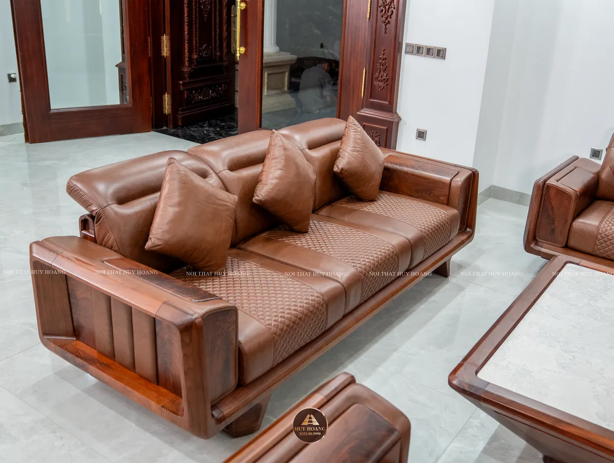 Sofa gỗ óc chó Avalon Lento