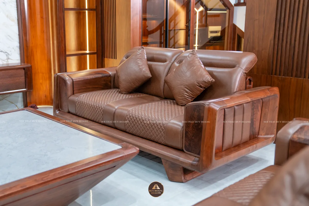 Sofa gỗ óc chó Avalon Lento