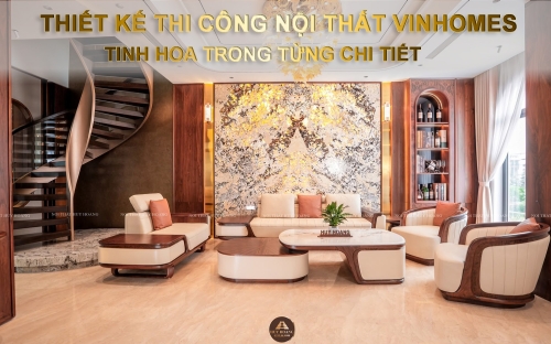 Thiết Kế Thi Công Nội Thất Gỗ Óc Chó Tại Vinhomes: Kiến Tạo Dinh Thự Xứng Tầm Phân Khu VIP