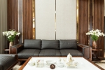 THIẾT KẾ NỘI THẤT GỖ ÓC CHÓ VILLA ĐÔNG ANH