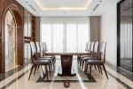THIẾT KẾ NỘI THẤT GỖ ÓC CHÓ VILLA ĐÔNG ANH