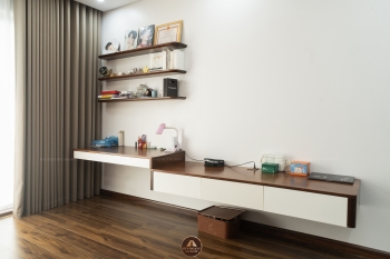THIẾT KẾ NỘI THẤT GỖ ÓC CHÓ VILLA ĐÔNG ANH