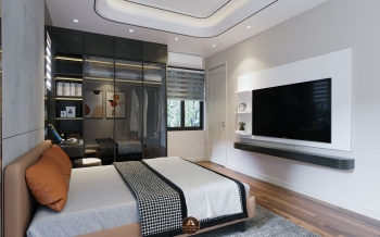 THIẾT KẾ NỘI THẤT GỖ ÓC CHÓ BIỆT THỰ VĨNH PHÚC
