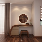 THIẾT KẾ NỘI THẤT GỖ ÓC CHÓ BIỆT THỰ VĨNH PHÚC
