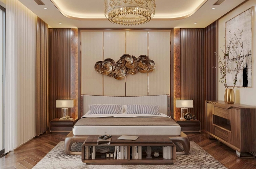 Táp đuôi giường gỗ óc chó mẫu 10