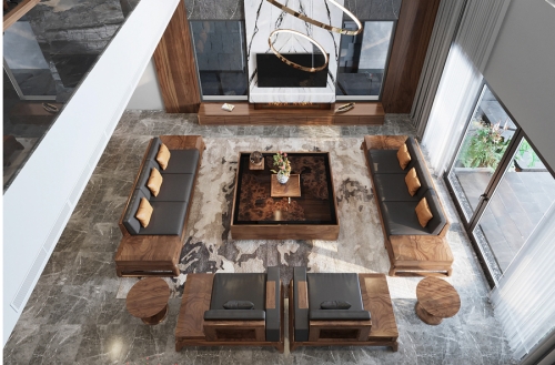 Sofa gỗ óc chó Avalon 05