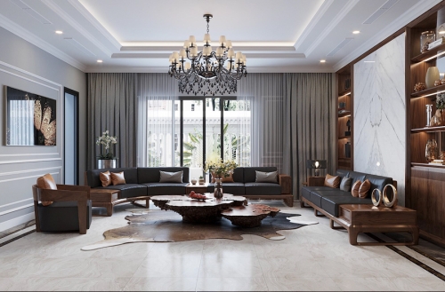 Sofa gỗ óc chó Avalon 16