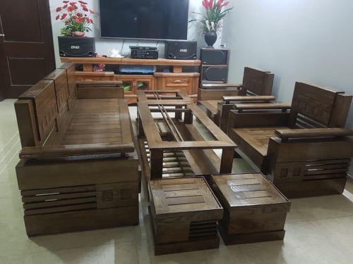 Gỗ lim sơn màu óc chó và cách nhận biết gỗ óc chó chuẩn xịn