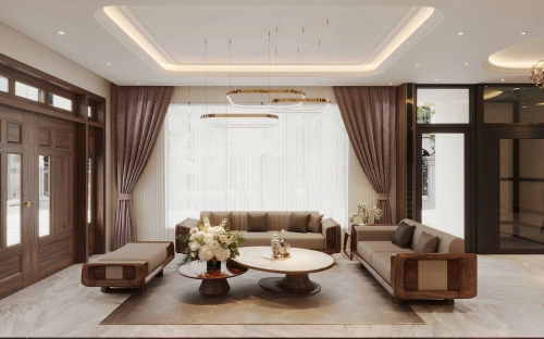 Sofa gỗ óc chó Avalon 57